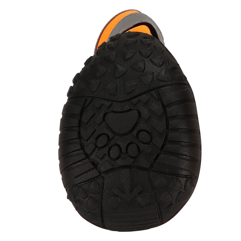 4pcs Dog Boots Soft Rubber Waterproof Pet Dog Paw Protector