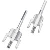 2Pcs Integrated Internal External Pipe Threading Tool, Electric Drill Compatible
