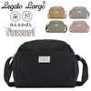 Legato Largo FUWARI LH-X0062 Shoulder Bag, Washable, Lightweight, BK