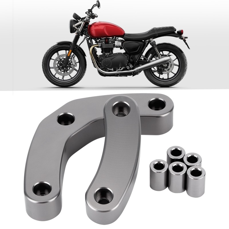 2pcs Motorcycle Engine Side Protector Frame Crash Pad Kit Fit