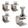 C Clamp Set of 4, Metal Fitting Opening Clamp, Opening
