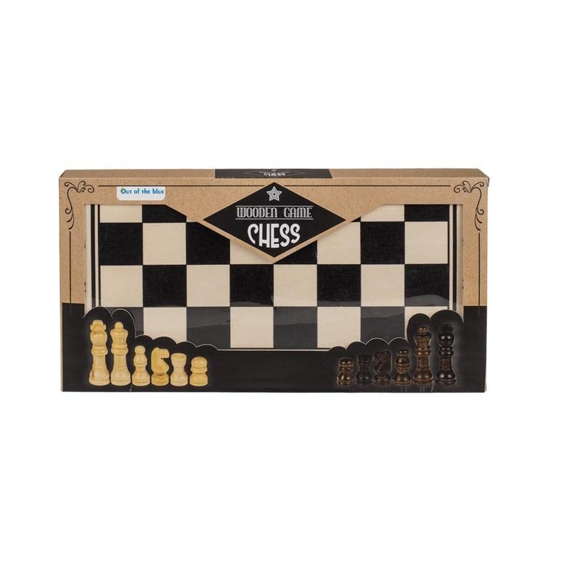 outoftheblue Wooden Chess Board Game