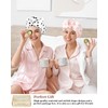 Luvruitaky Shower Cap Luxury Shower Caps for Women Reusable Waterproof