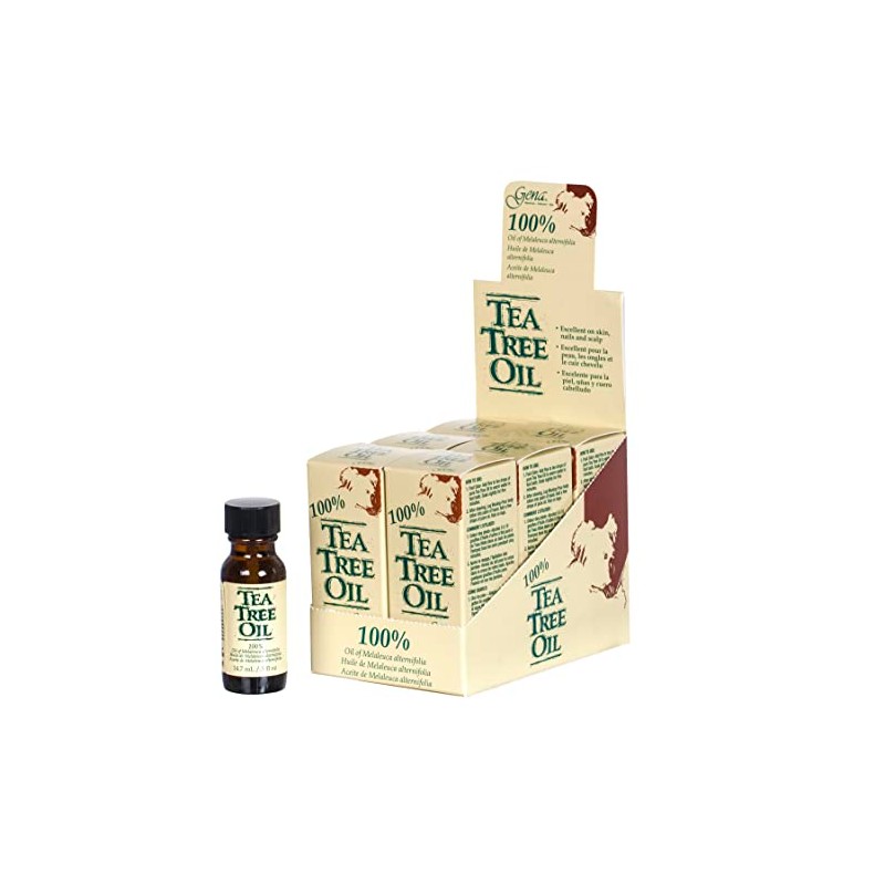 Gena Spa Products 100% Tea Tree Oil, .5 fl oz