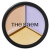 The Saem Cover Perfection Triple Pot Concealer 13.2g, 1 piece, 04 Tone Up Beige / 더샘 커버 퍼펙션 트리플 팟 컨실러 13.2g, 1개, 04 톤업 베이지