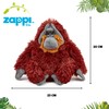 Zappi Co Ultra Soft Orangutan Plush Toy (23cm Width) -