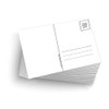 50 Blank Mailable 4"x6" Heavy Duty 14PT Postcards with Mailing