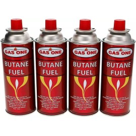 Gasone Butane Fuel Canister (4pack)