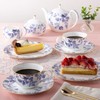 Noritake bone china buru-sorentexi-no Teapot t50523 a/4562