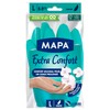 Spontex MAPA - Extra Comfort - Latex Household Gloves, Textile