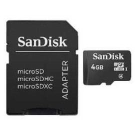 microSD Card SDSDQ-004G-J35U [Standard microSDHC Card 4GB]