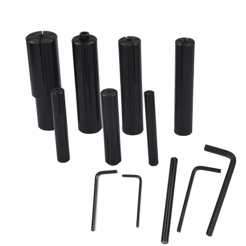 Expanding Arbors Set Mandrels 8Pcs High Precision 1/4" to 1-1/4"