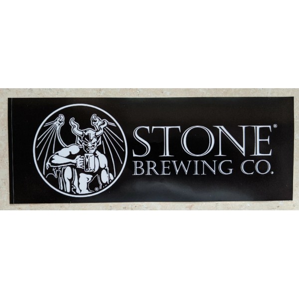 Stone Brewing Company STICKER decal craft Brewery Micro Beer Escondido