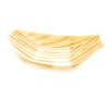 PAPSTAR 50 Finger Food Bowls, Pure Wood, 14 cm x