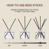 COCODOR Signature Reed Diffuser Set/Lemon Eucalyptus / 6.7oz /2 Pack/Home