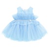 Lilax Baby Girl Tulle Princess Tutu Wedding Dress 3 Piece