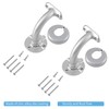 PICESA 9FT Modern Aluminum Handrail Set, handrails for Indoor Stairs,Deck,Slope,