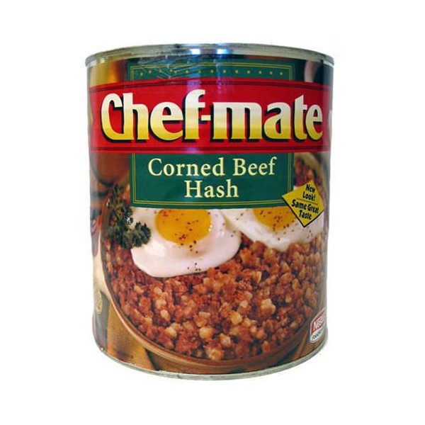 Chef-mate Corned Beef Hash - #10 can - CASE PACK OF 2