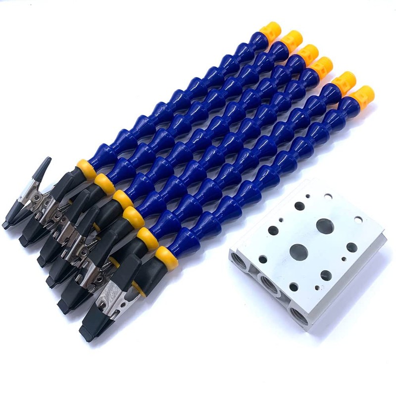 Yoiimiya Bench Table Soldering Station with 6Pcs Flexible Soldeirng Iron
