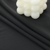FANTELOO Black Spandex Stretch Fitted Table Top Cover for Dining