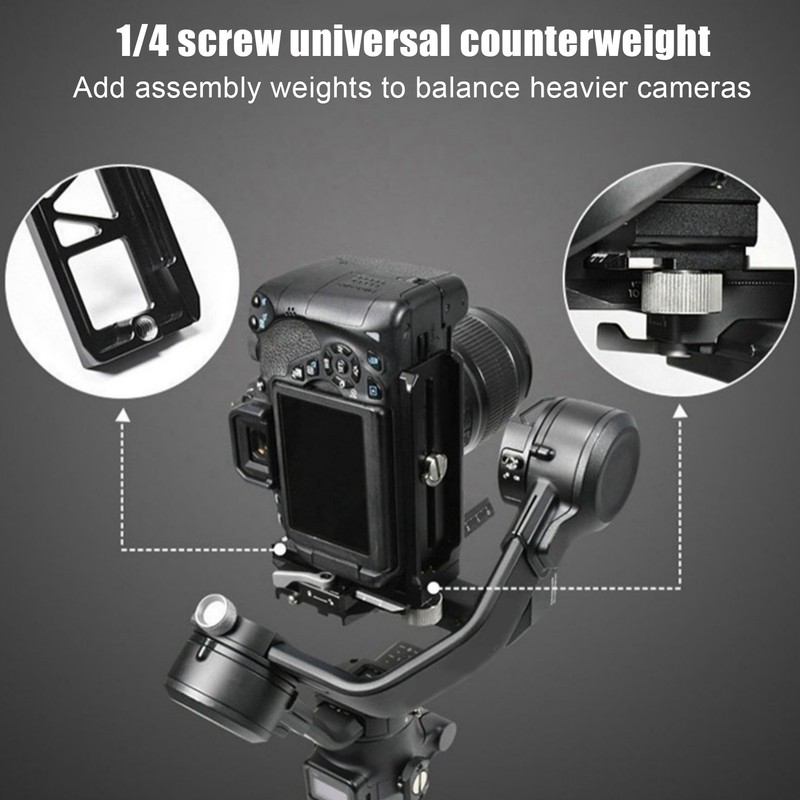 L Bracket Vertical Plate Quick Release Vertical Video Shooting Bracket