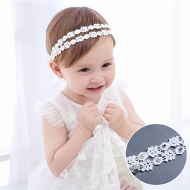 FMYODWU Baby Flower Headband, Baby Girl's Hair Band, Baby Elastic Flower Headband, Baby Headband, Baby Headband, Photo Accessories, Soft Hair Band, Newborn Accessories