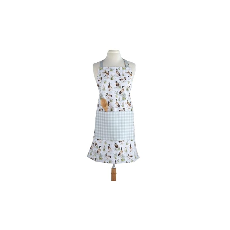 Ulster Weavers Apron-Cotton, Sage, One Size