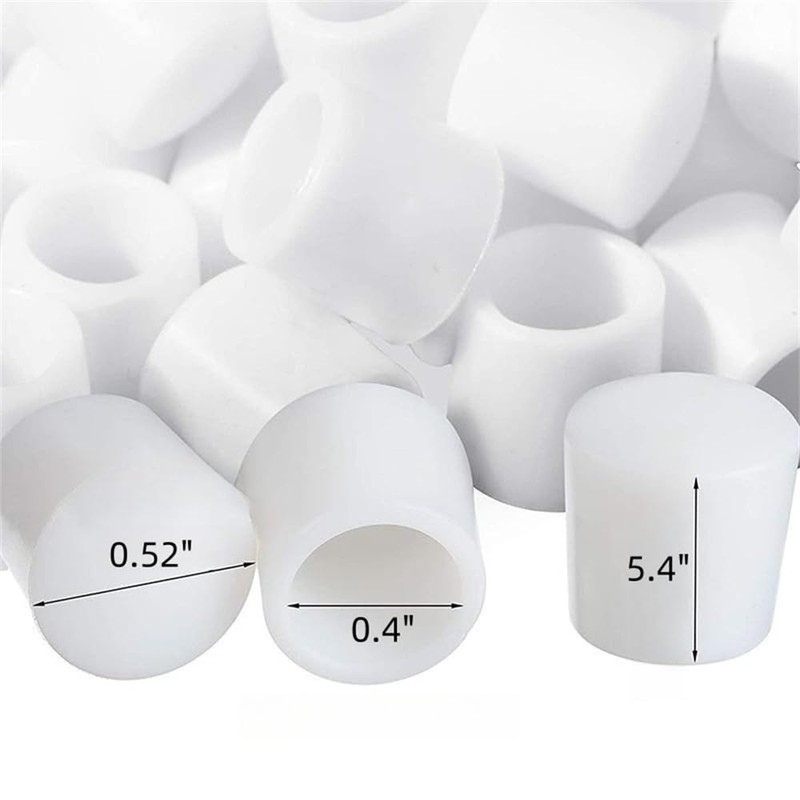 24 Pcs Premium Rubber Door Stop Stud Replacement Tips –