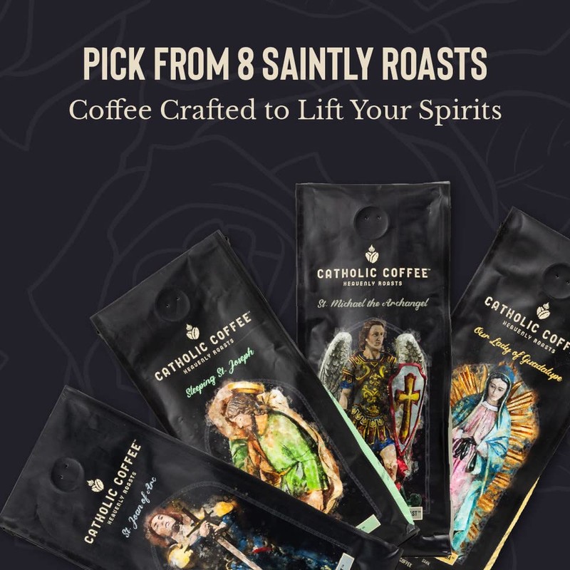 St. Michael the Archangel (Ground) Dark Roast Arabica Coffee 12