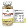 Psyllium Plantago Husk 100 Cápsulas, Calidad Premium