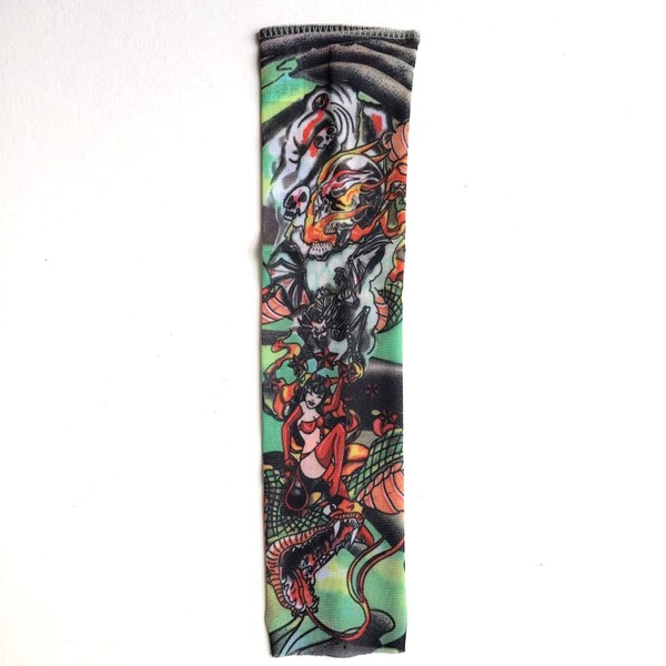 39 Style Temporary Tattoo Sleeves for Kids, Elastic Arm Leg