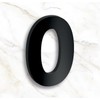 Numeros negro mate para casa - 18cm 7inches - Numeros