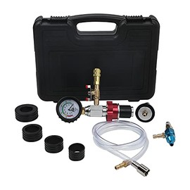 ourantools Coolant Vacuum Refill Kit with 4 Sizes Adapters, Cooling System Radiator Pressure Tester Set for All Autos (35MM 40MM 45MM 55MM)
