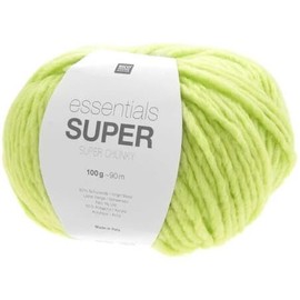 Rico Design Super Chunky Yarn - 100 g Essentials - Acrylic Wool Blend (Wool, Acrylic 50%, 50%) - Yarn