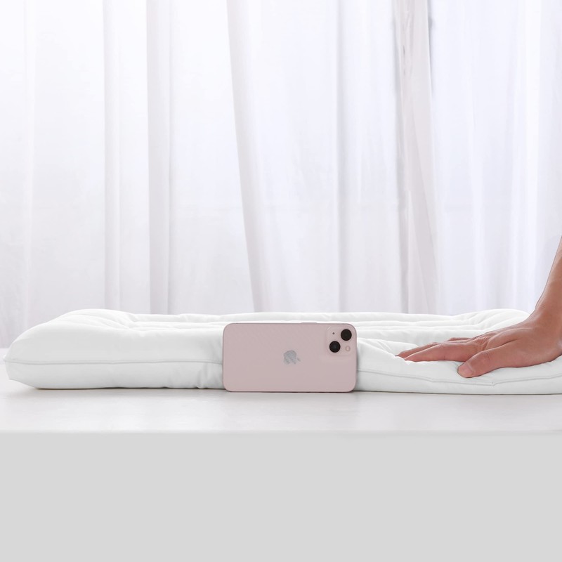 HOMBYS Ultra Thin Flat Pillow for Sleeping, Thin Pillow for