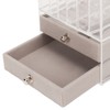 5 Drawers Acrylic Earring Holder Dustproof Storage Display Transparent Acrylic