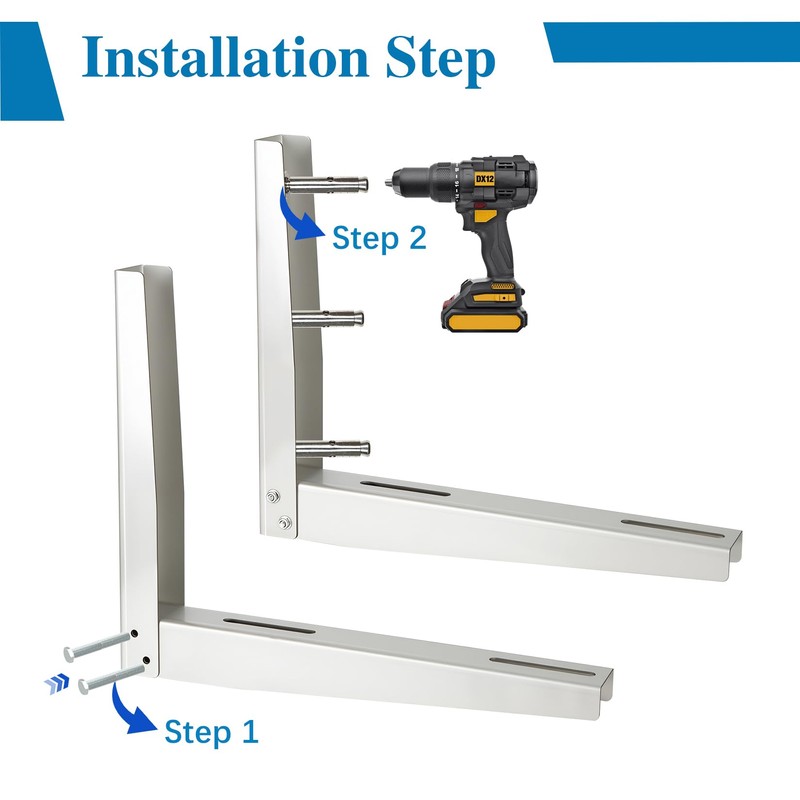 Danoib Heavy Duty Mini Split Wall Mounting Bracket | 2mm