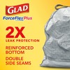 Glad Trash Bags, ForceFlexPlus Tall Garbage Drawstring Garbage Bags -