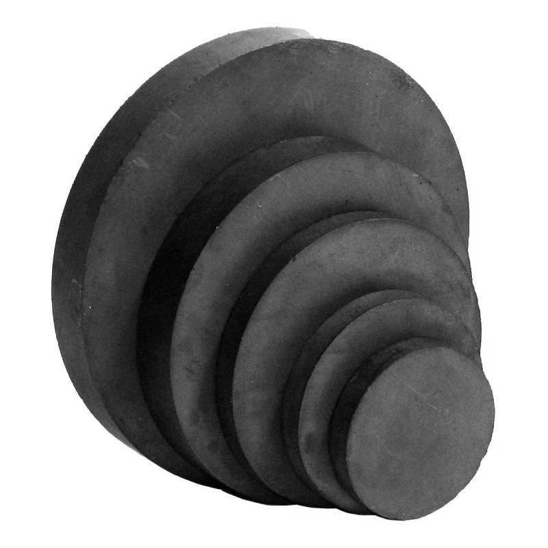 Vamos de Compras 10 Piezas Imán Ferrita Redondo 20x4mm Potente