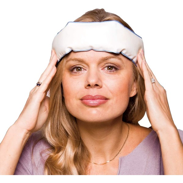 Thera-Med Headache Ice Pack Relief Band - Fabric Lined Ice Pack for Headache Relief and Migraine Relief - Works On Tension Headaches, Sinus Headaches, Minor Injuries