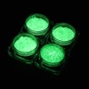 Ocobudbxw Luminous Sequins Glow In the Dark Glitters Resin Jewelry