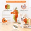 TONYFY Cute Sea Life Squeaky Chew Toy for Dogs, Interactive