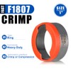 Pro 50-Pack EFIELD 1-inch Pex Copper Crimp Rings With End