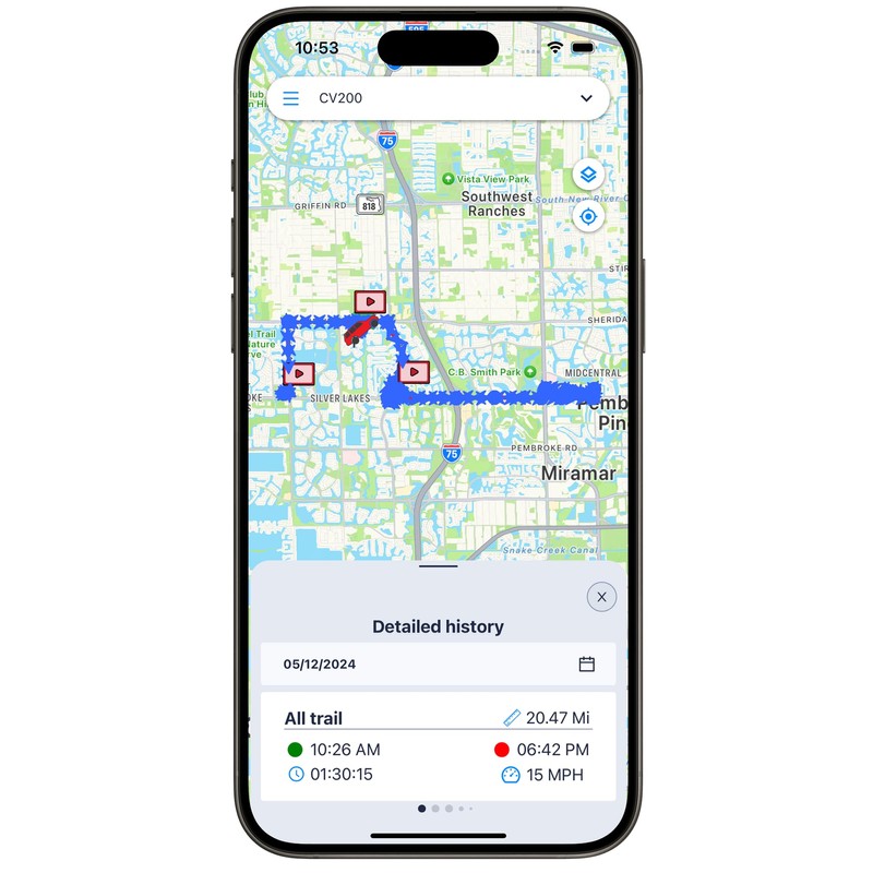 Optimus DG2 - Live Dashcam & GPS Tracker - View