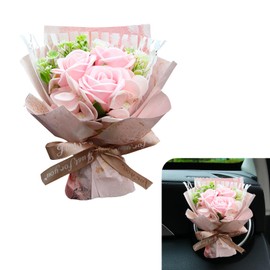 Shakas Car Air Vent Decoration, Air Conditioning Outlet Creative Bouquet Decorative Clip, Non-destructive Plug-in Installation Interior Accessories, for Most Cars Trucks Home (Multicolored #01)