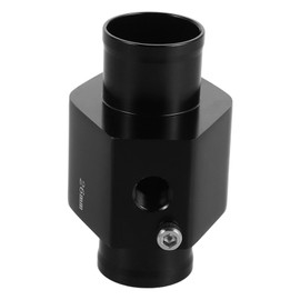 ULTECHNOVO Aluminum Water Temperature Gauge Adapter for Car Radiator Hose Fit for Water Coolant Durable Easy Installation Accurate Readings