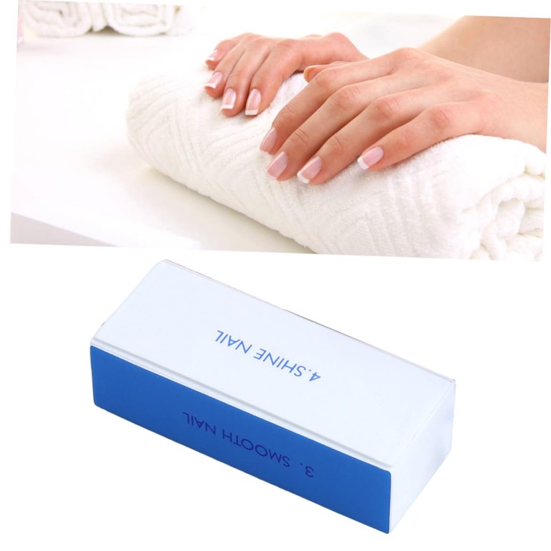 FRCOLOR Sets Professional Nail Buffer Kit Piece Sponge Nail Files