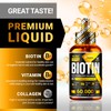 PURE RESEARCH Liquid Biotin & Collagen Hair Growth Drops 60,000mcg