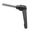 sourcing map Adjustable Clamping Lever Handle M6 x 35mm Metric