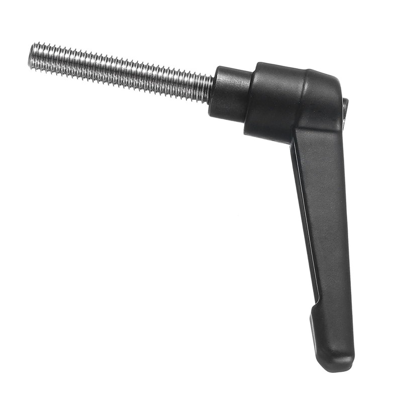 sourcing map Adjustable Clamping Lever Handle M6 x 35mm Metric